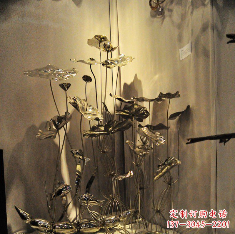 甘肃莲花雕塑-造型优雅,精致美观