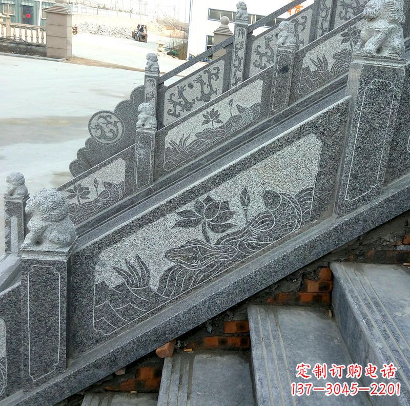 甘肃青石栏板雕塑—精湛工艺的完美展示