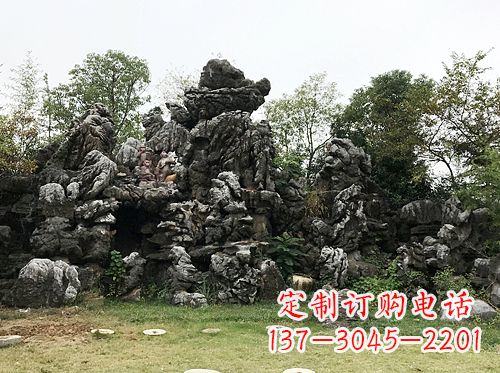 甘肃灵璧出品的山水雕塑
