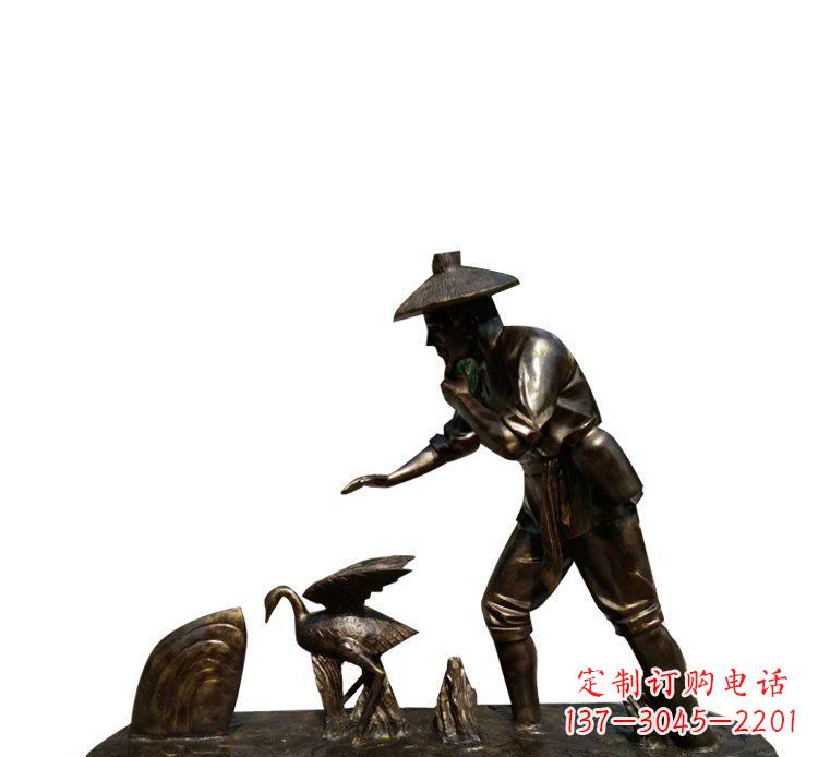甘肃精湛工艺,精致鸬鹚雕塑