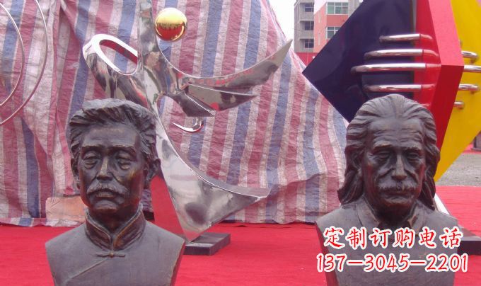 甘肃高雅华贵爱因斯坦铜雕
