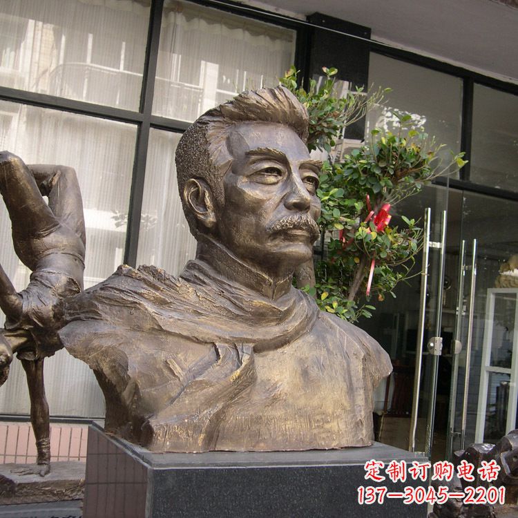 甘肃鲁迅雕塑,志存高远的精神传承