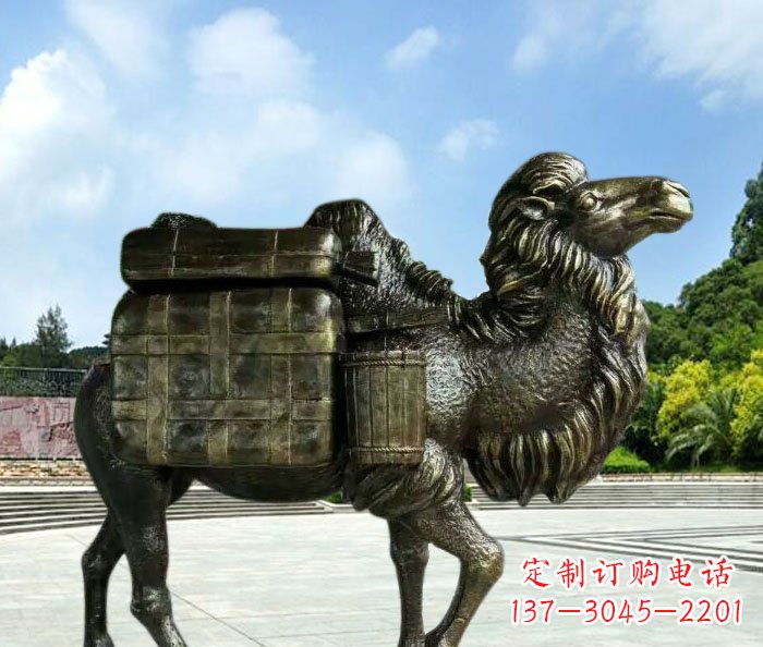 甘肃铜骆驼雕塑:让传统的艺术回归