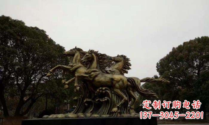 甘肃马到成功的高端定制铜雕