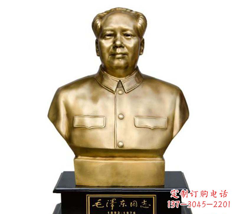 甘肃毛泽东头像铜雕,让您近距离感受伟人的气质