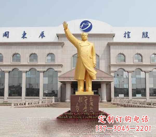 甘肃精美毛泽东铜雕,唯美观赏一生