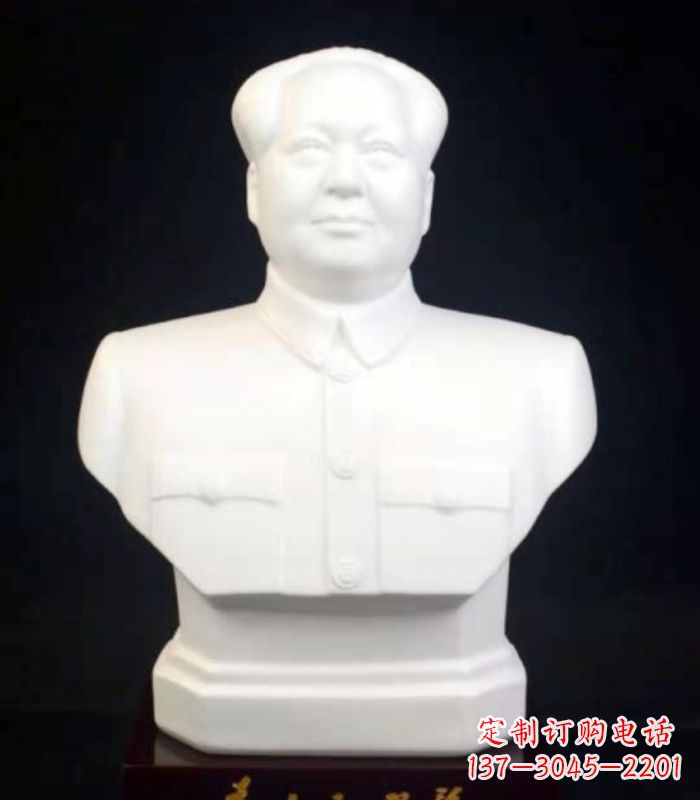 甘肃毛泽东伟人胸像石雕:永恒的传承