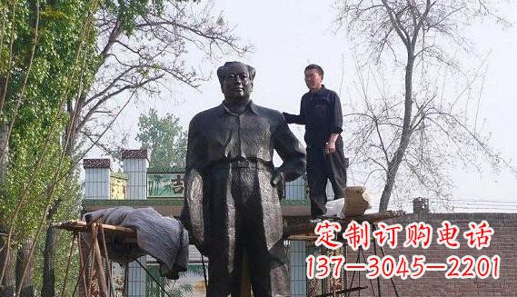 甘肃荣耀无双,中领雕塑推出毛主席伟人铜雕