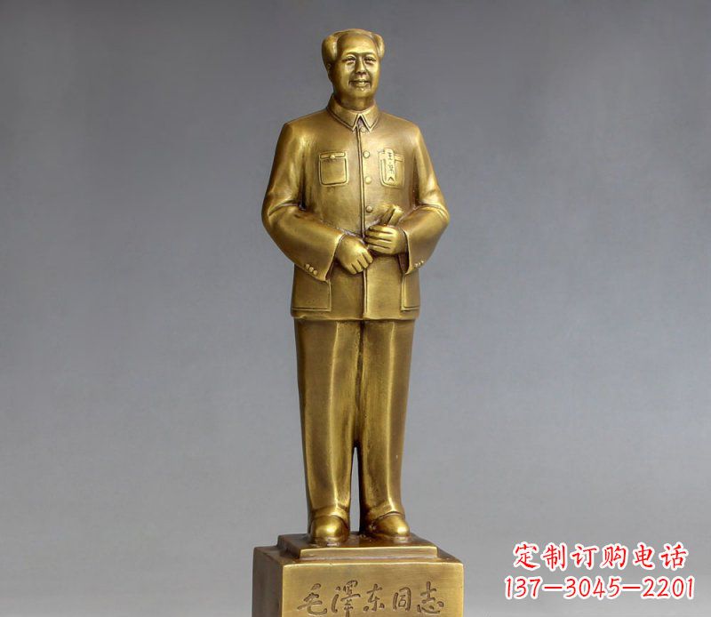 甘肃中领雕塑:最具创造力的毛主席人物铜雕