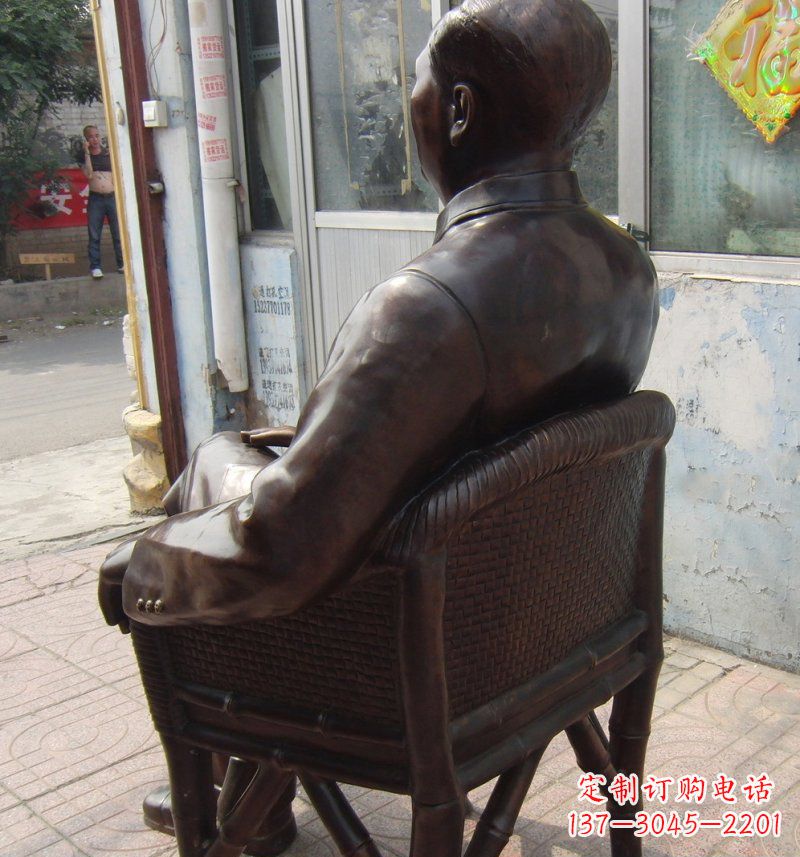 甘肃伟大领袖铜雕塑,缅怀毛主席伟大的一生