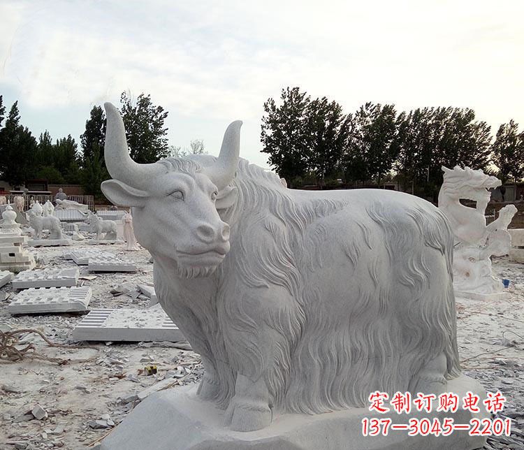 甘肃牦牛石雕为您的空间定制独一无二的装饰