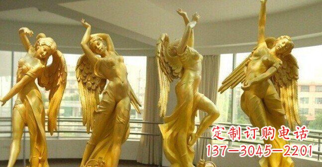 甘肃西方天使雕塑,精美绝伦