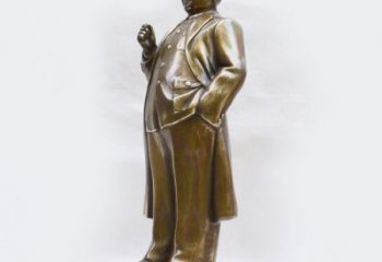 甘肃邓小平伟人铜雕，一件历久弥新的精美艺术品