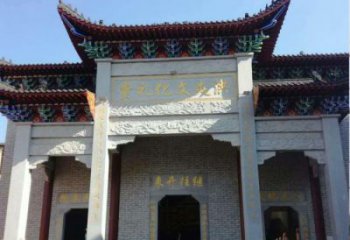甘肃景区三门石雕牌楼，精美绝伦的艺术之作