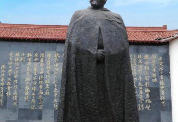 甘肃精美手工雕刻林则徐铜雕像