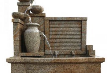 甘肃中领雕塑专业定制水槽庭院石雕摆件，它们是…