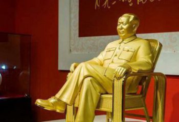 甘肃雕刻毛主席偉人銅像，傳遞壹代領袖偉大革命精神