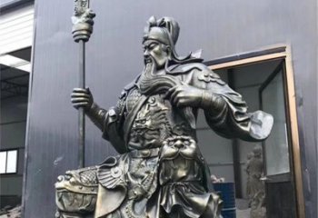甘肃高雅典雅的关公铜雕