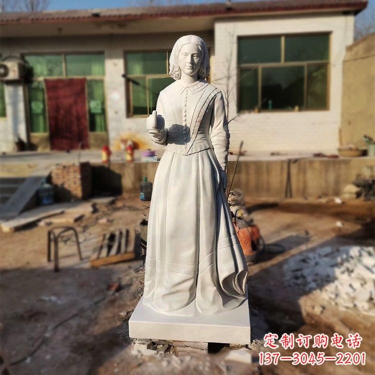 甘肃南丁格尔大理石雕像,悠久传承