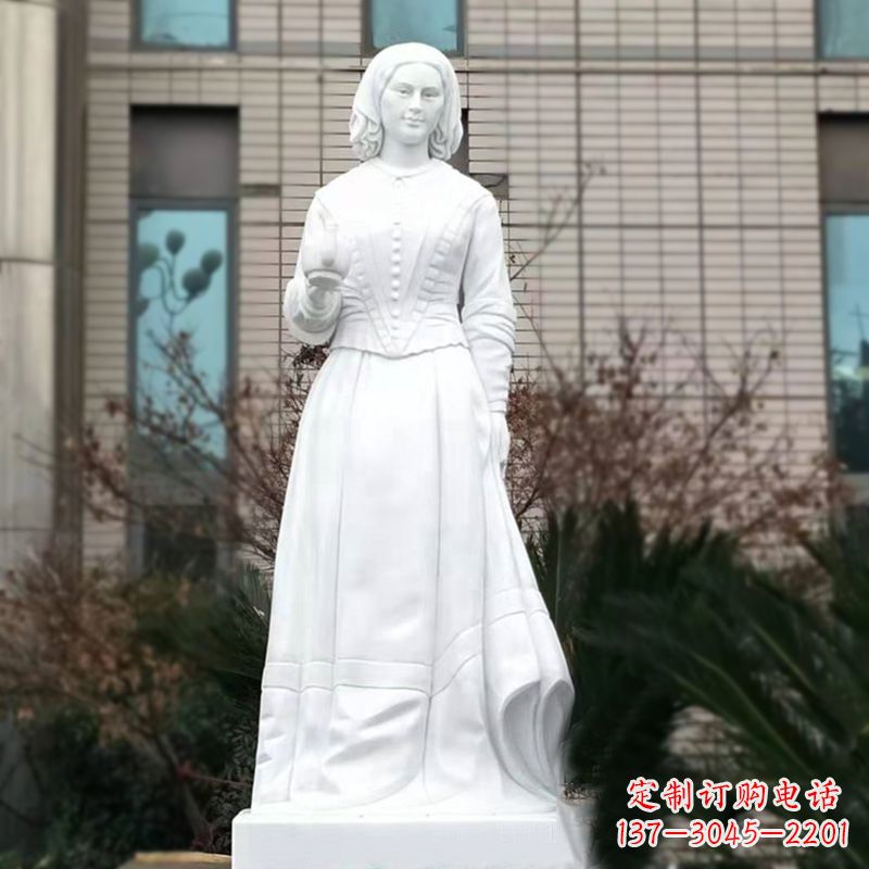 甘肃纪念南丁格尔的精美雕塑