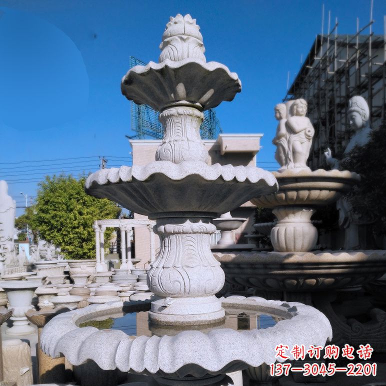 甘肃中领雕塑喷泉雕塑,浪漫融入现代设计