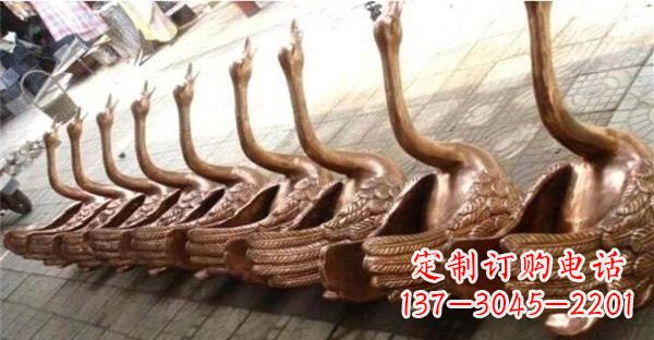 甘肃喷水天鹅铜雕222