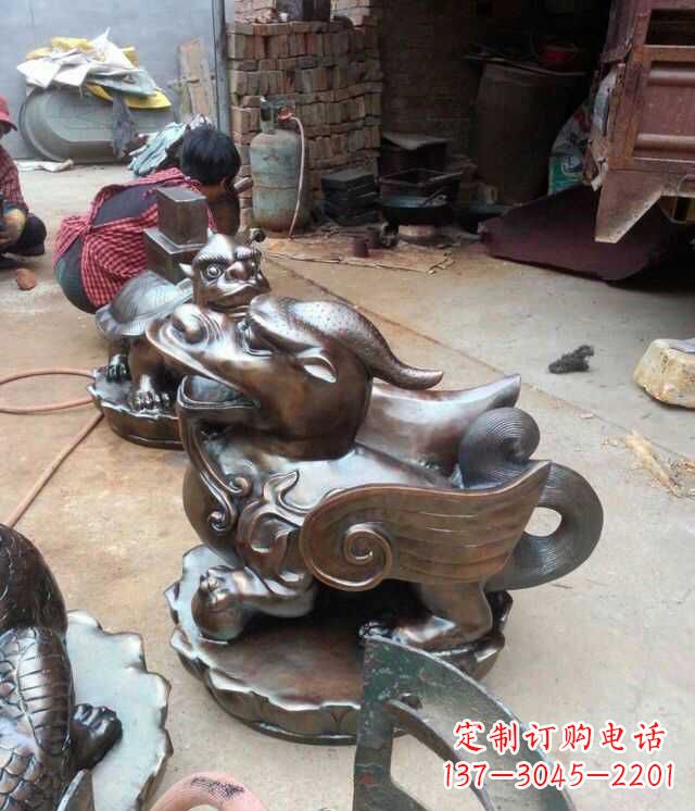 甘肃中领雕塑貔貅铜雕高雅非凡