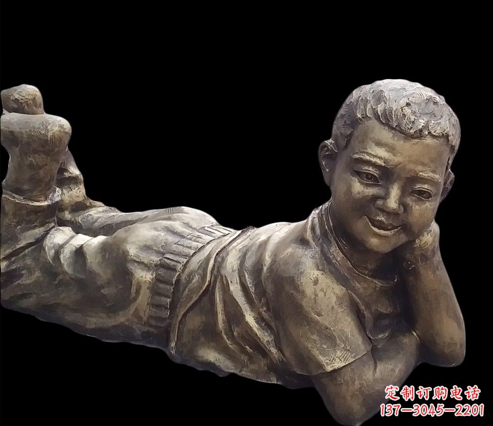 甘肃令人惊叹的青春少年雕塑
