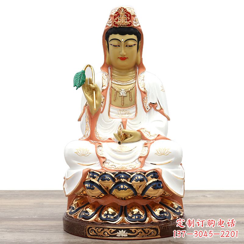 甘肃中领雕塑观音菩萨佛像高端定制