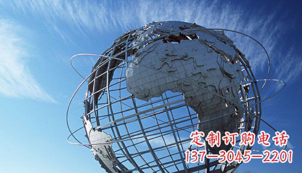 甘肃精致的不锈钢地球雕塑