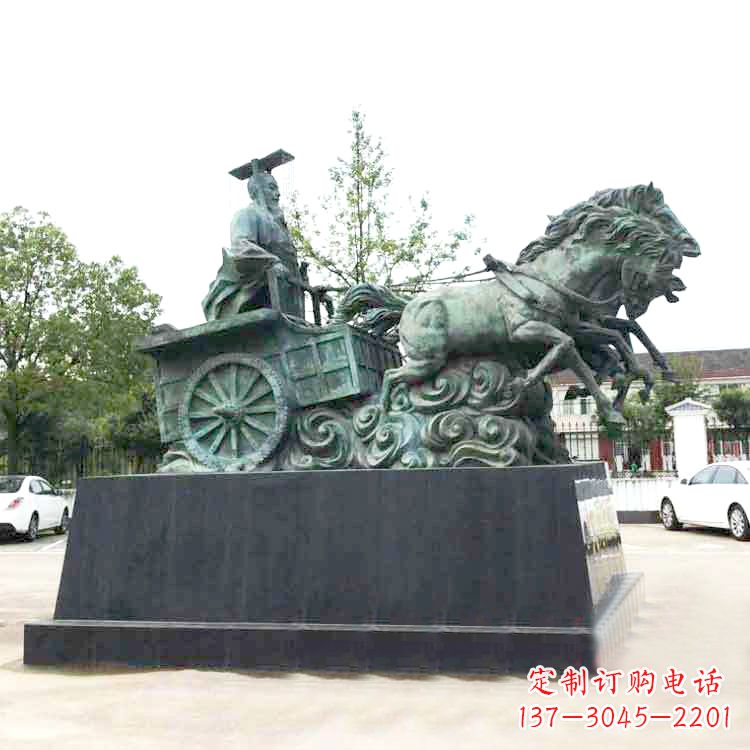 甘肃秦始皇雕塑,震撼历史魅力