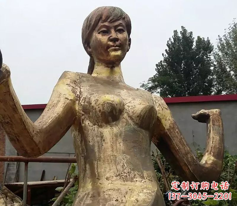 甘肃中领雕塑的精美青年雕塑经典实物塑造,给人…