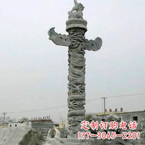 甘肃青石华表雕塑,带您领略至高贵的艺术之美