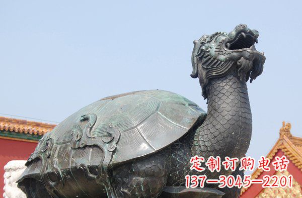 甘肃青铜龙雕塑,象征传统文化之美