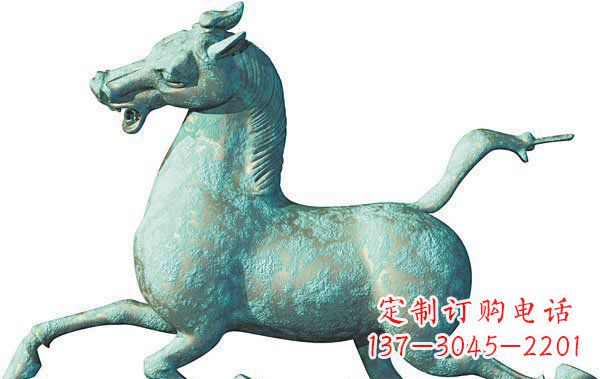 甘肃青铜马踏飞燕雕塑--给你不一样的精美家居装饰