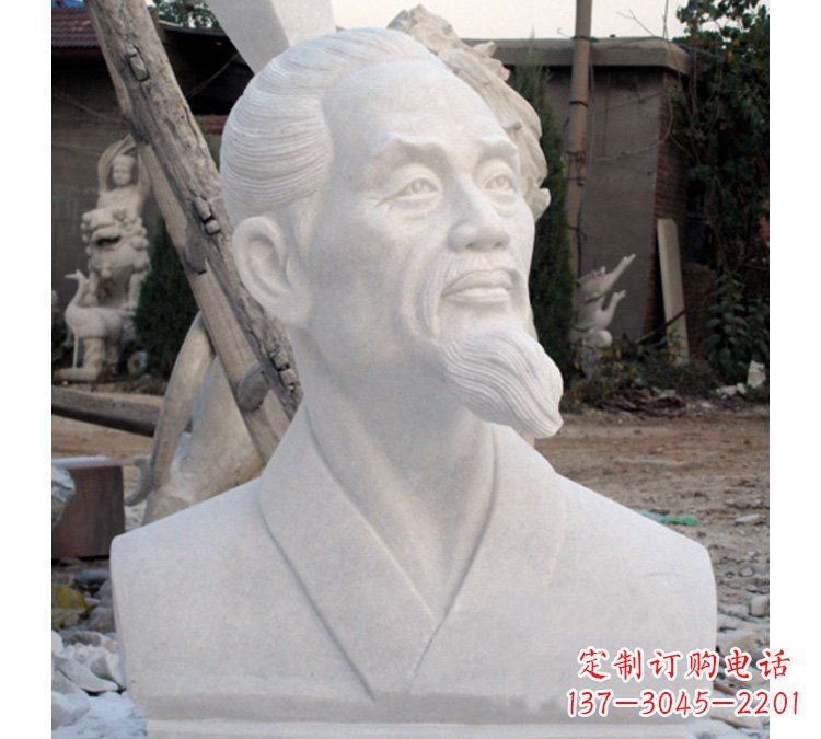 甘肃屈原石雕,中国古代领袖的荣耀展现