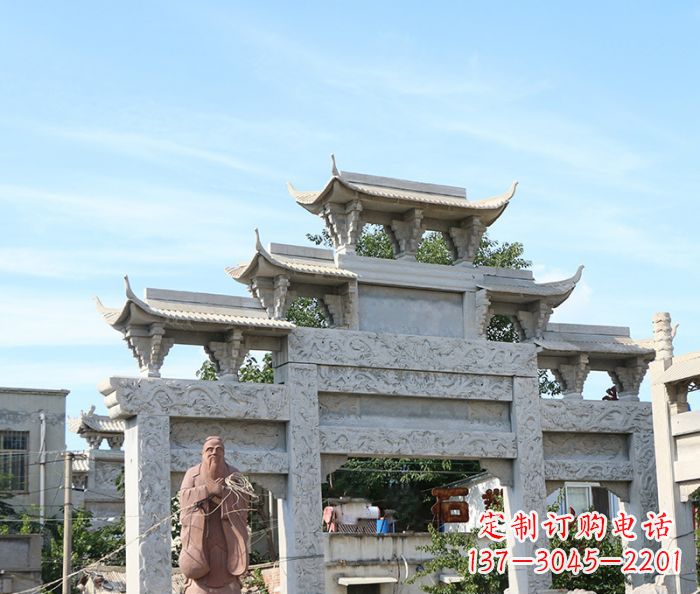 甘肃牌坊石雕,为您增添质感与智慧的魅力