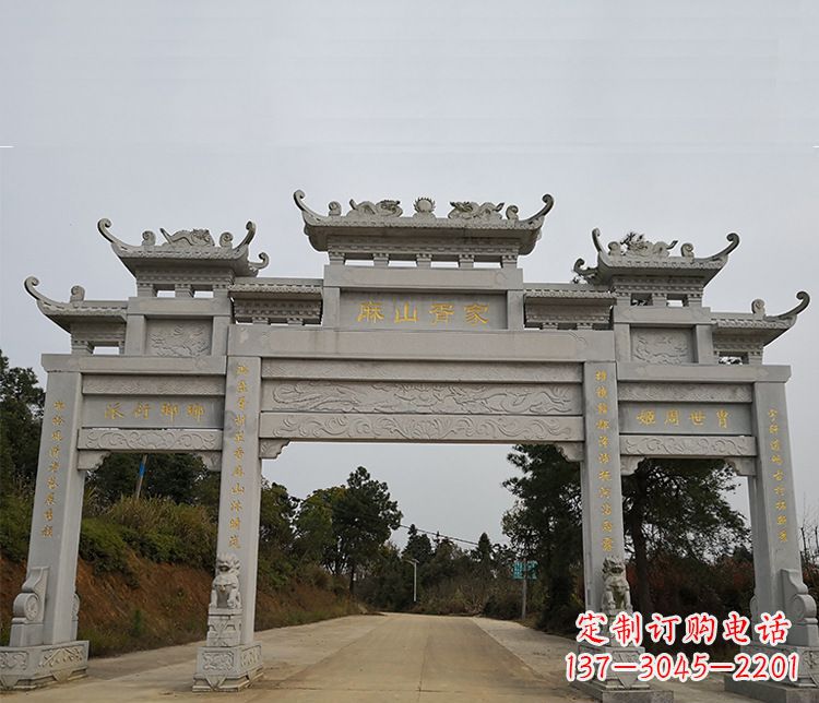 甘肃牌坊石雕—精美且经久不衰的传统艺术品