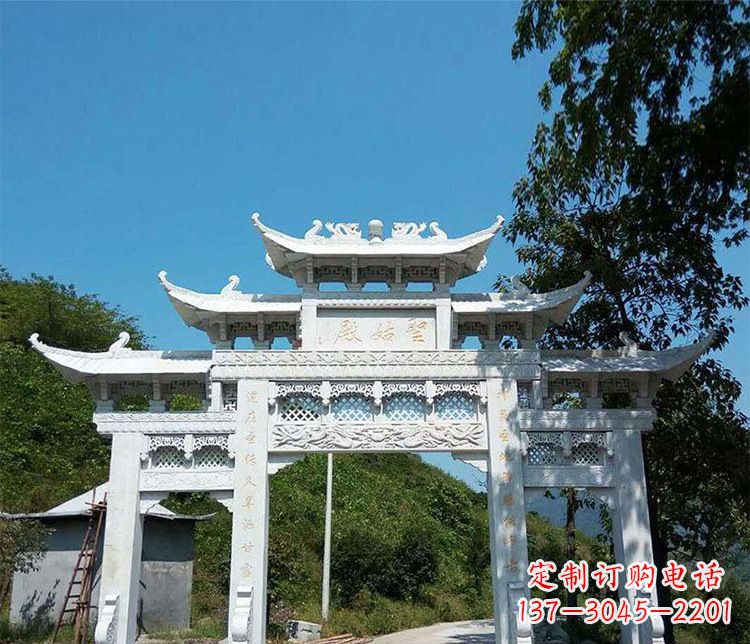 甘肃钜大牌坊石雕——传承古典精美之美