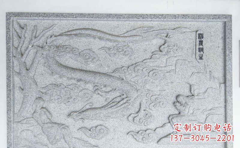 甘肃大理石龙雕塑,神有其形