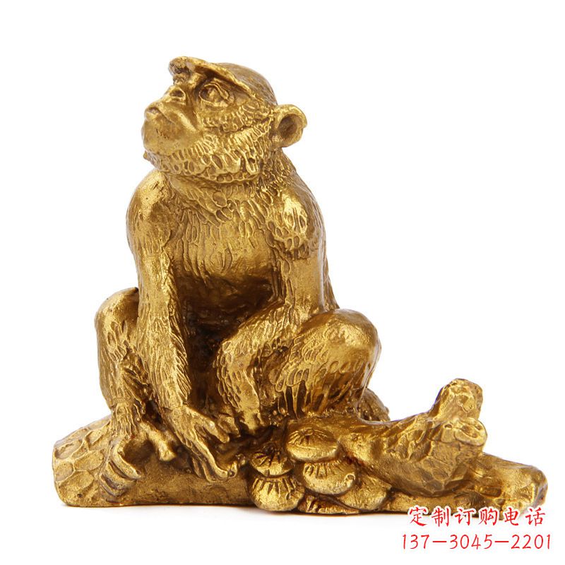 甘肃铸铜鎏金动物雕塑,给家居添彩