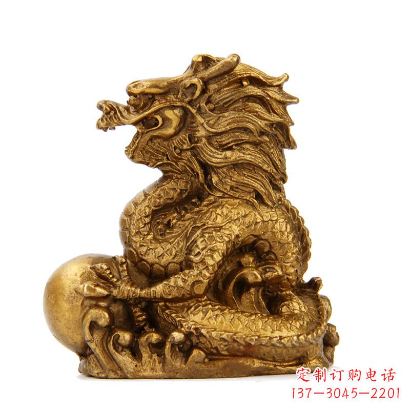 甘肃汇聚古典文化,铸铜鎏金款动物雕塑摆件