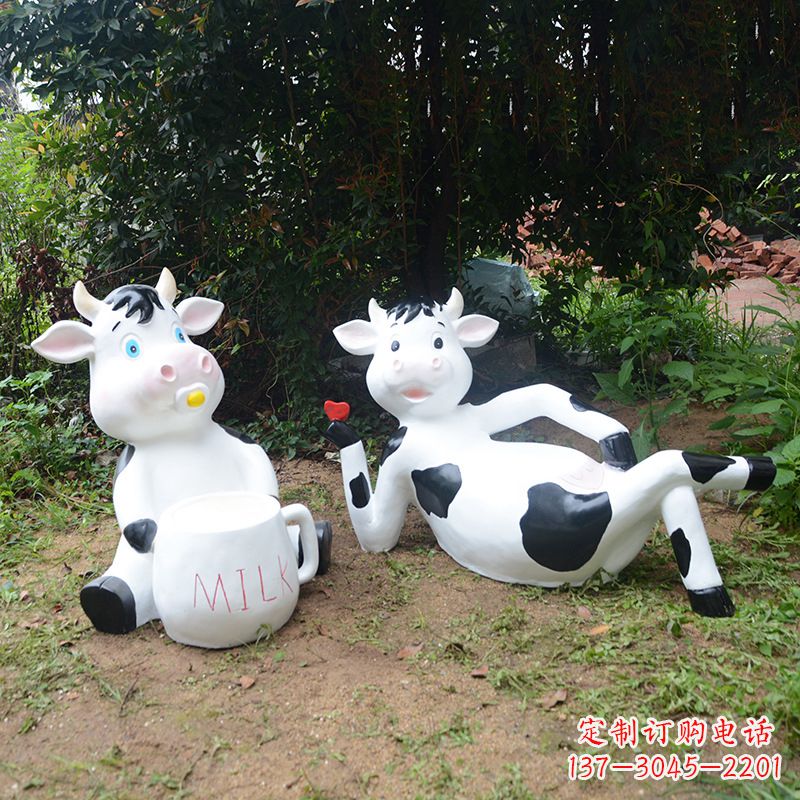 甘肃生肖牛卡通雕塑 (4)