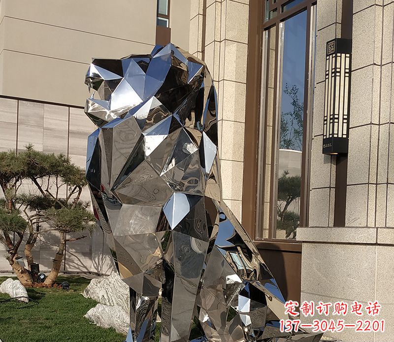 甘肃历史荣耀:狮子雕塑门口摆件