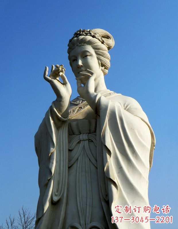 甘肃精美绝伦的古代美女雕像