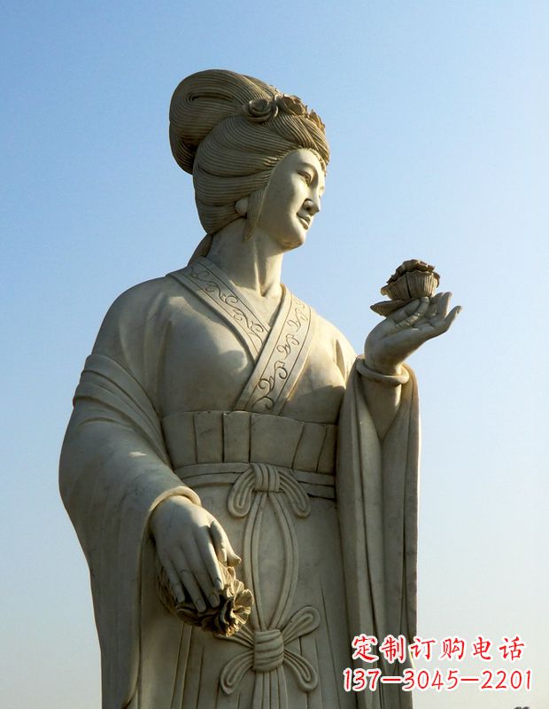甘肃中领雕塑推出的古典美人雕塑,是一个古典美…