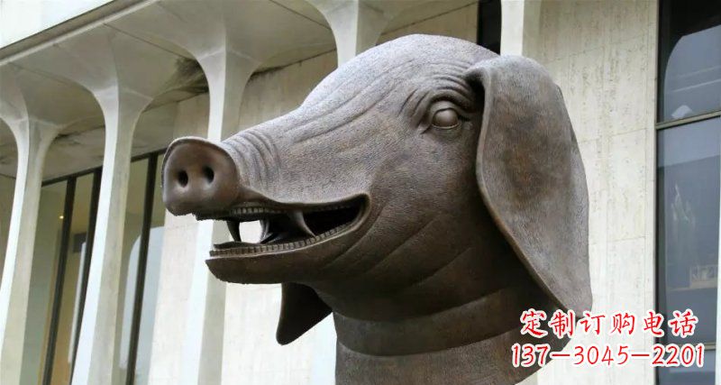 甘肃中领雕塑十二生肖铜雕,带来家庭的幸福祝福