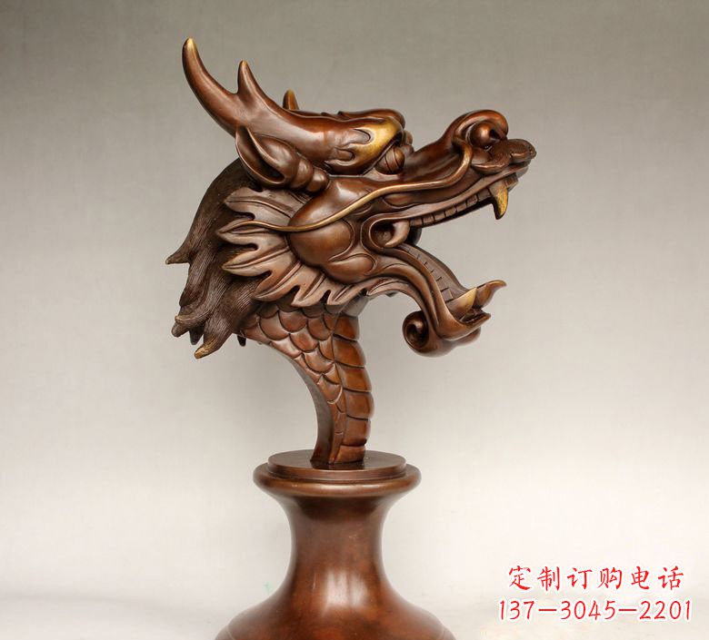 甘肃十二生肖兽首铜雕塑,让古老传统走进你我家