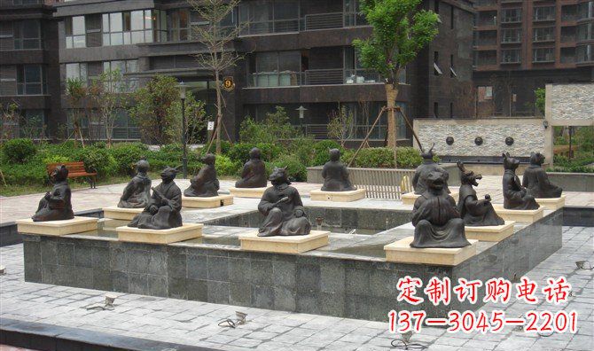 甘肃中领雕塑:传承十二生肖文化的铜雕精品