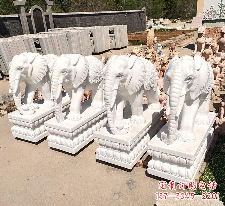 甘肃石雕 大象